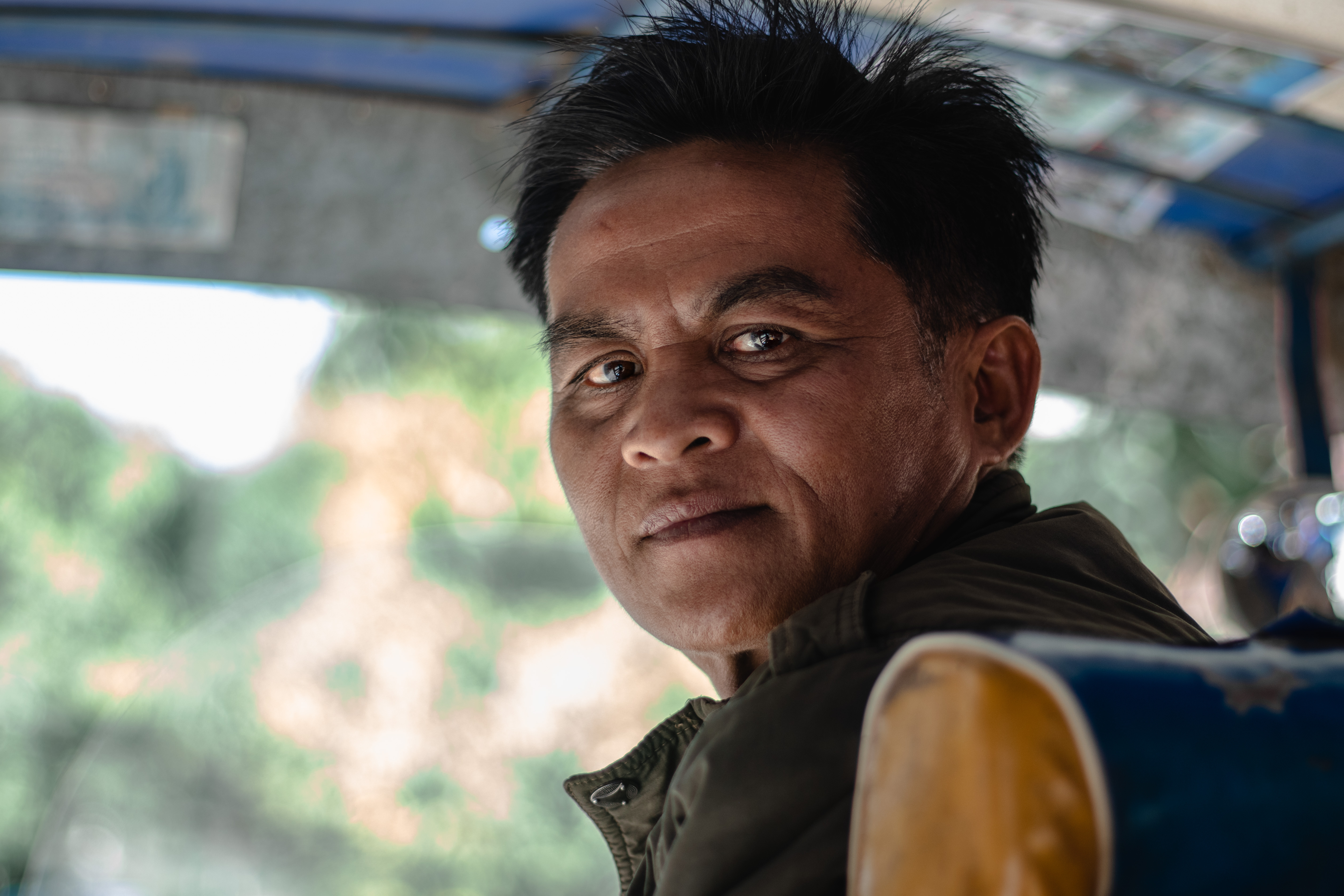 Siphanda Netginda, 49, tuktuk driver