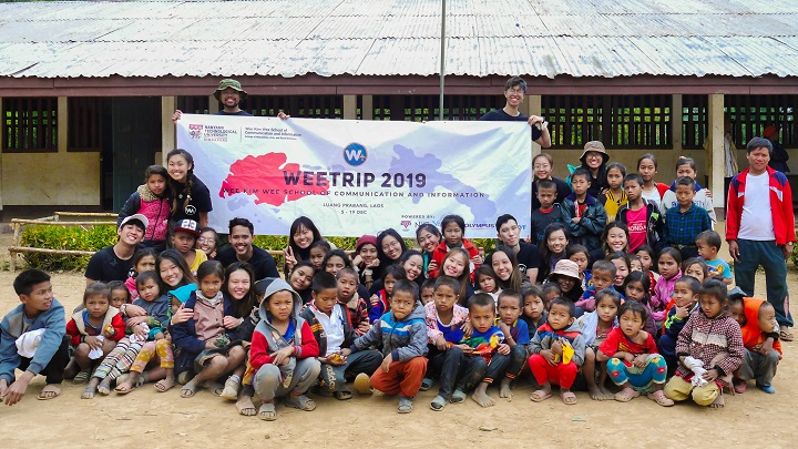 As the chairperson of WeeVolunteer, I led WeeTrip 2019, bringing a new team of volunteers to Ban Houehing village near Luang Prabang.